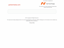 Tablet Screenshot of parkermedia.com